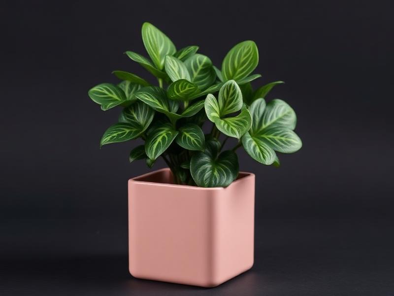 Calathea Orbifolia in a contemporary planter